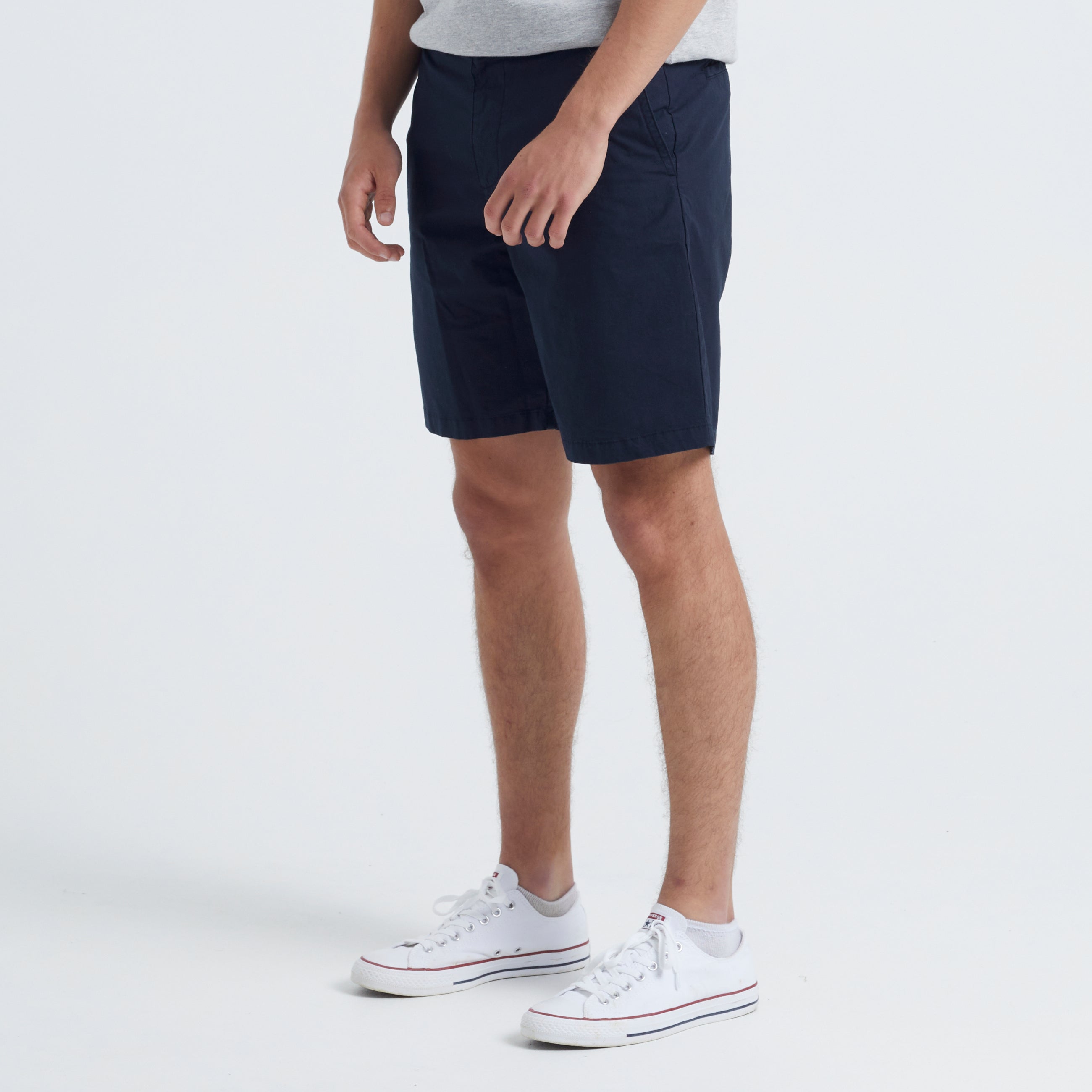 By Garment Makers Gideon Light bomuldshorts Shorts Shorts 3096 Navy Blazer